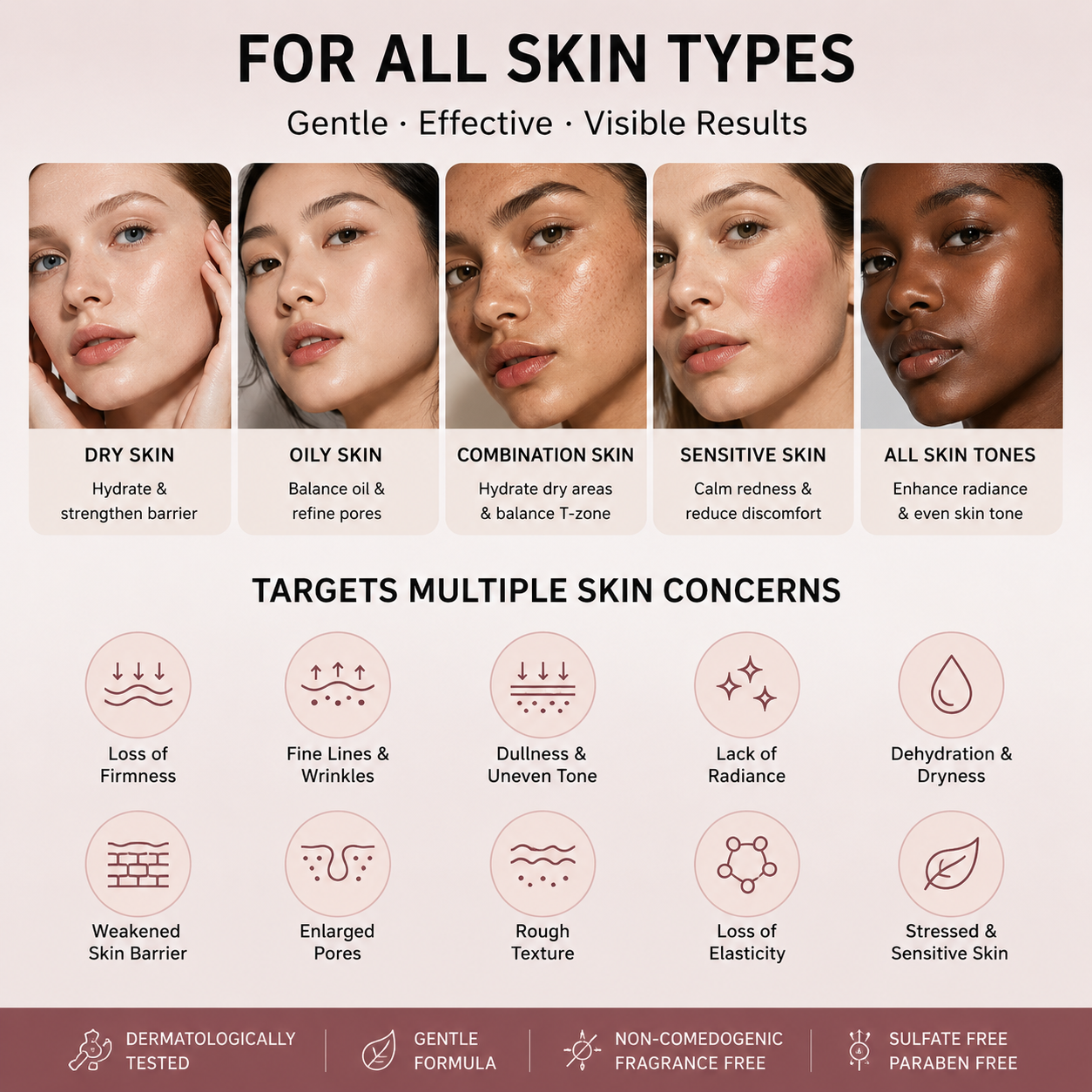 NAD+ EGF Firming Serum – Anti-Aging Collagen Booster for Youthful Radiance