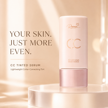 CC Color Correcting Serum & Creaseless Setting Powder Duo