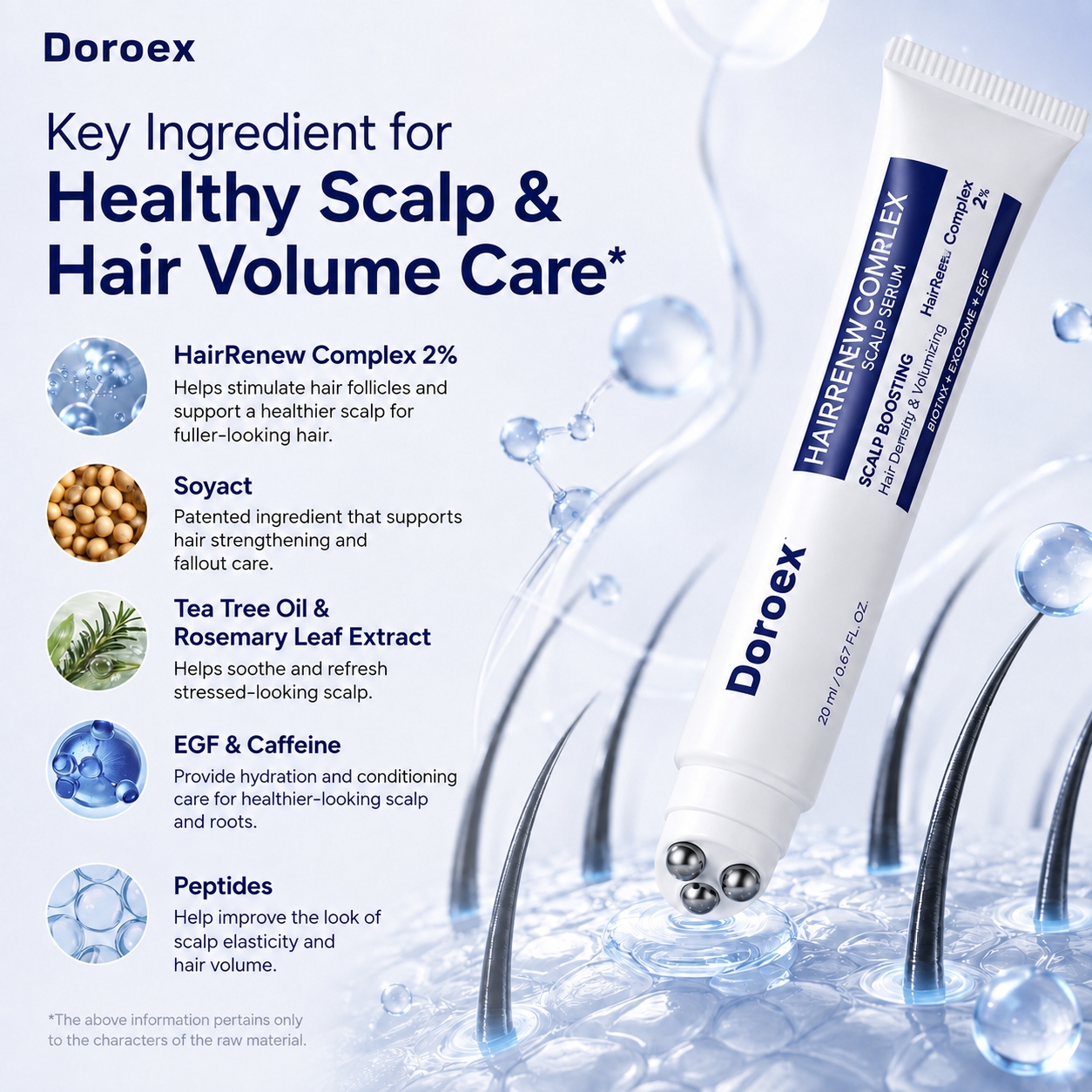 Scalp Strengthening Hair Serum – Fuller Hair & Scalp Care