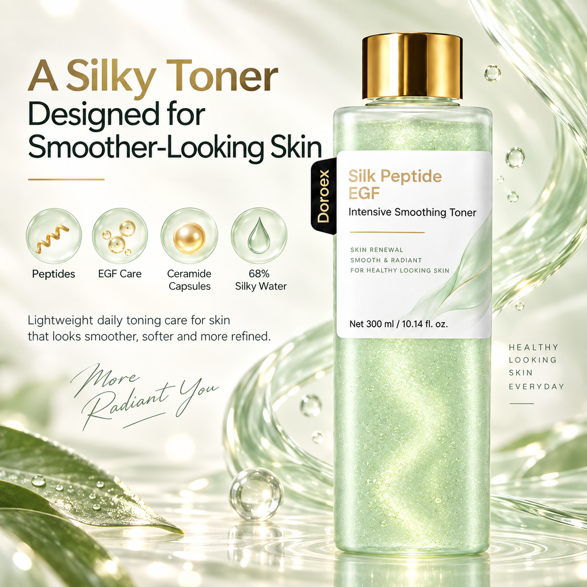 EGF Facial Toner – Forehead Firming & Fine Line Care for Smoother-Looking Skin