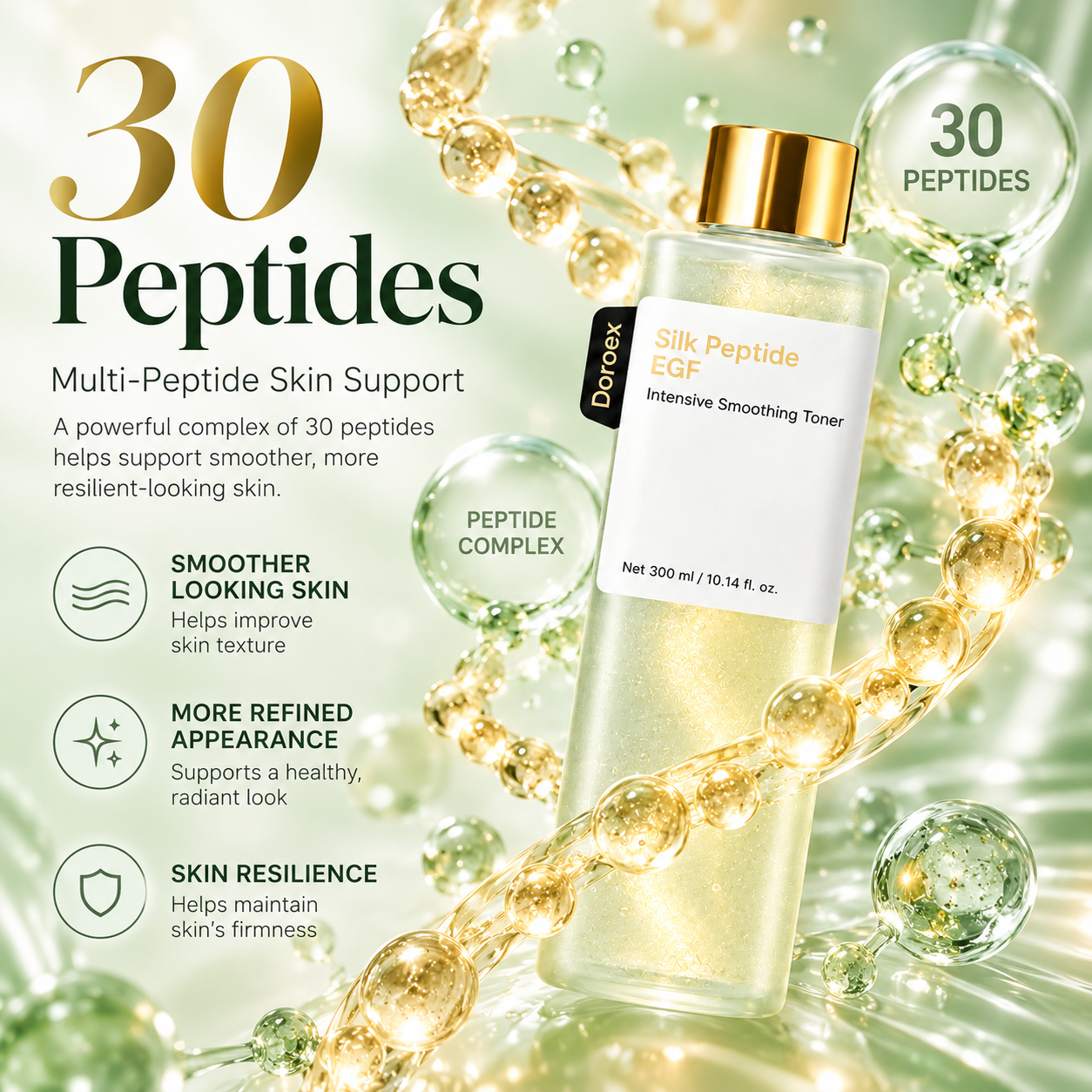 EGF Facial Toner – Forehead Firming & Fine Line Care for Smoother-Looking Skin