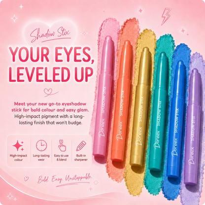 Creamy Eyeshadow Stick – Rich Color, All-Day Wear,
