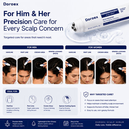 Scalp Strengthening Hair Serum – Fuller Hair & Scalp Care