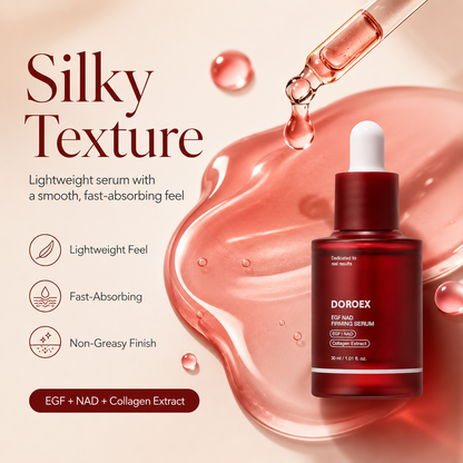 NAD+ EGF Firming Serum – Anti-Aging Collagen Booster for Youthful Radiance