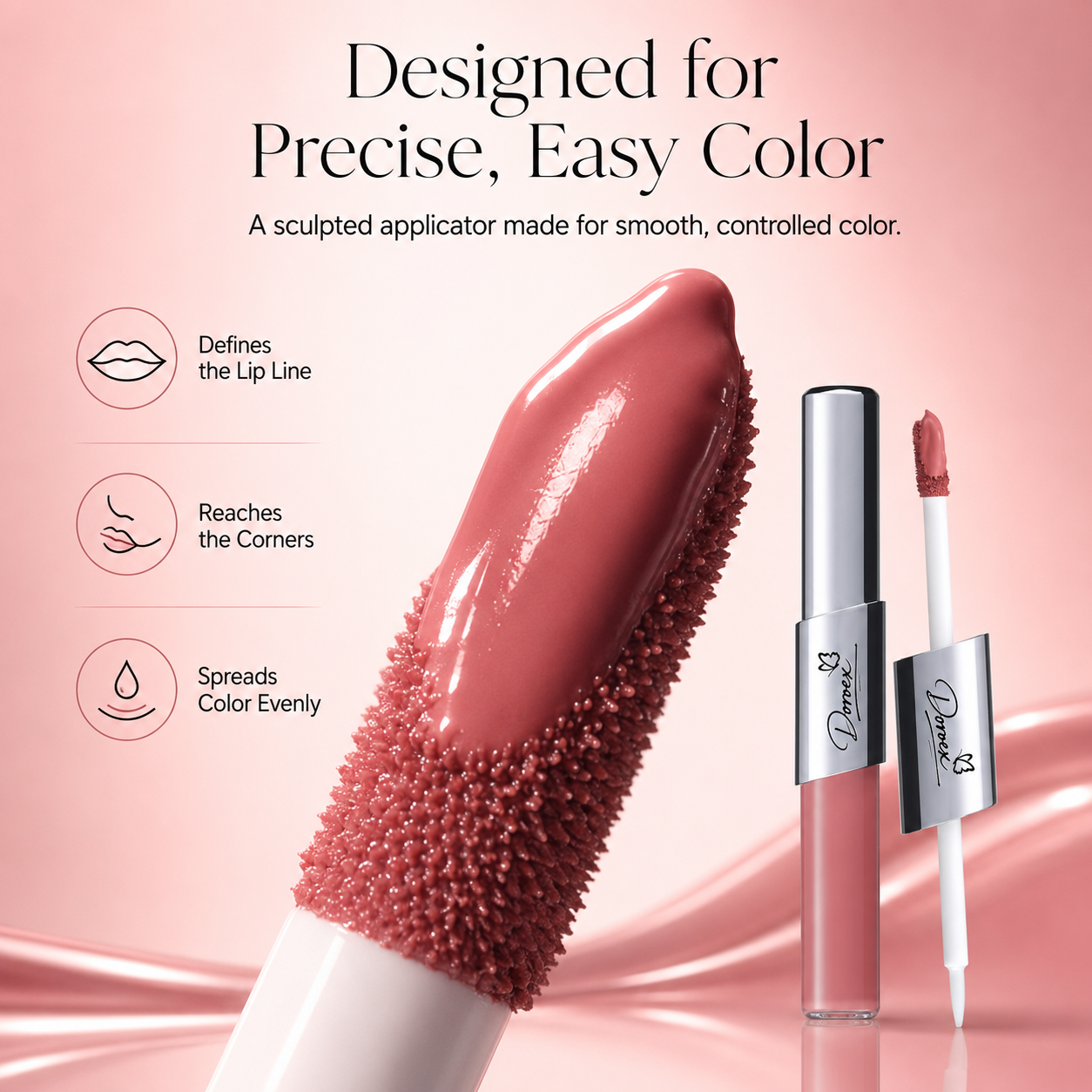 2-in-1 Perfect Twin Lip – Matte Lip Color & Gloss in One