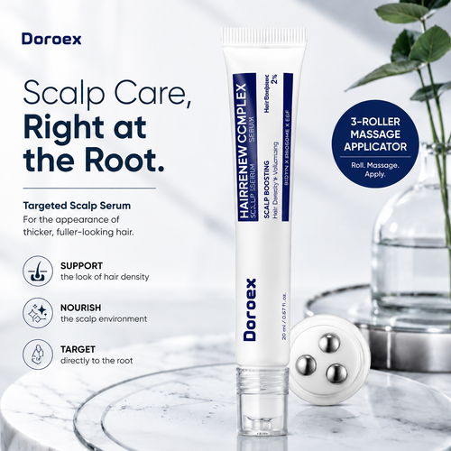 Scalp Strengthening Hair Serum – Fuller Hair & Scalp Care