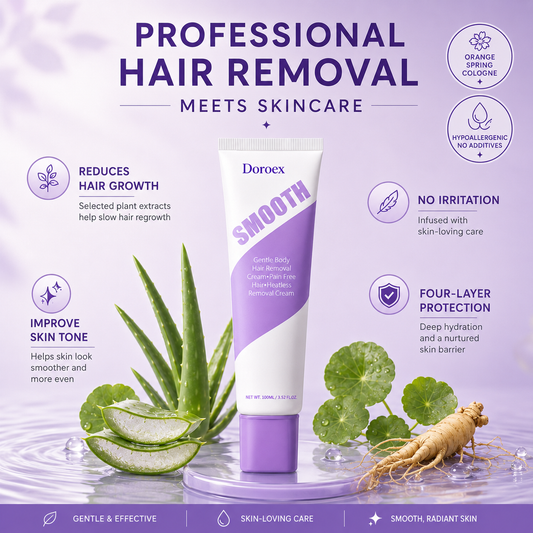 SmoothSkin Hair Removal Cream Fast, Gentle & Pain-Free