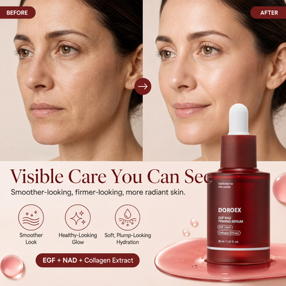 NAD+ EGF Firming Serum – Anti-Aging Collagen Booster for Youthful Radiance