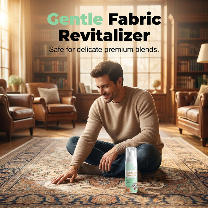 Waterless Carpet Foam Stain Remover